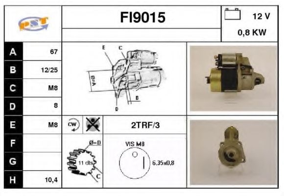 Стартер SNRA FI9015