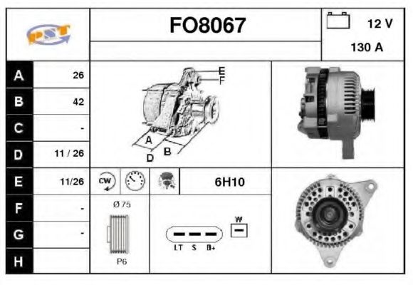 Генератор SNRA FO8067