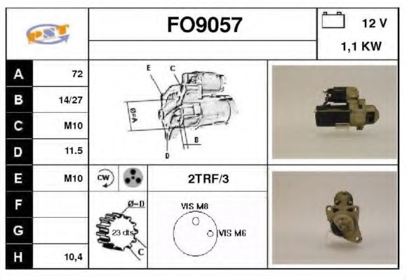 Стартер SNRA FO9057