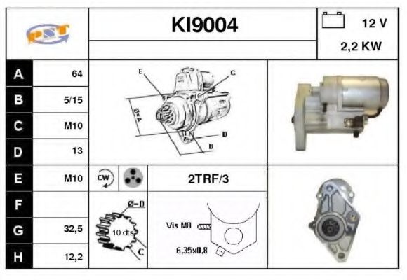 Стартер SNRA 9785