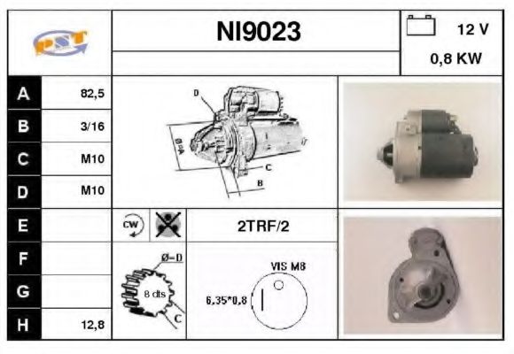 Стартер SNRA NI9023