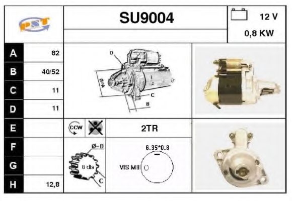 Стартер SNRA SU9004