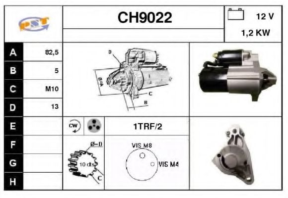 Стартер SNRA CH9022