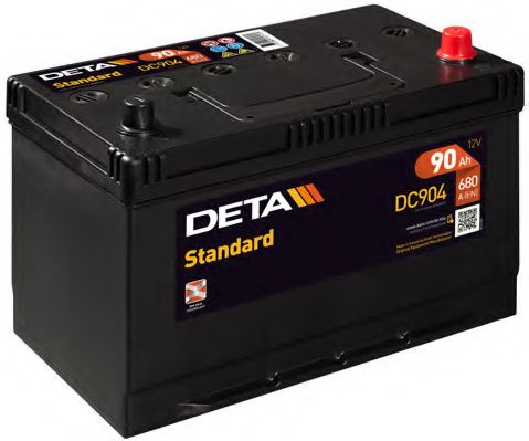 Стартерная аккумуляторная батарея; Стартерная аккумуляторная батарея DETA DC904