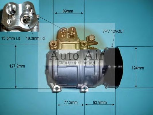 Компрессор, кондиционер AUTO AIR GLOUCESTER 14-0257