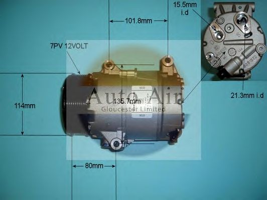 Компрессор, кондиционер AUTO AIR GLOUCESTER 14-9736