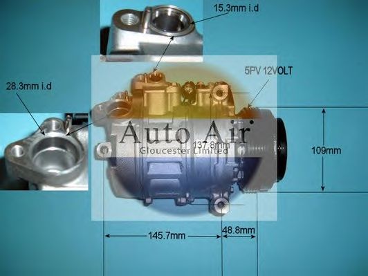 Компрессор, кондиционер AUTO AIR GLOUCESTER 14-6464