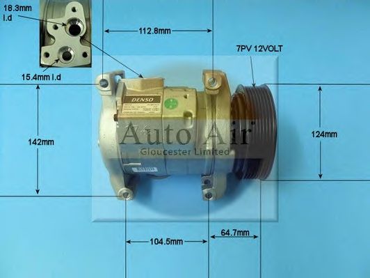 Компрессор, кондиционер AUTO AIR GLOUCESTER 14-0120