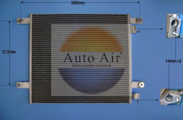 Конденсатор, кондиционер AUTO AIR GLOUCESTER 16-2022