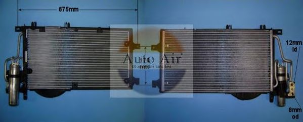 Конденсатор, кондиционер AUTO AIR GLOUCESTER 16-6213