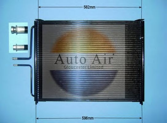 Конденсатор, кондиционер AUTO AIR GLOUCESTER 16-1278