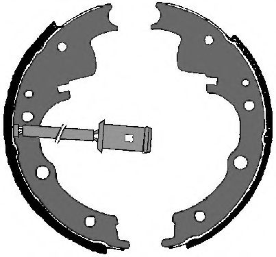 Комплект тормозных колодок VEMA 84606