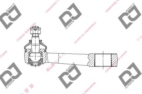 Сошка рулевого управления DJ PARTS DP1002