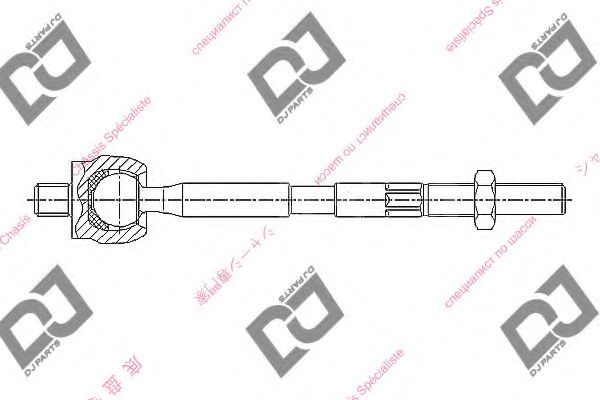 Осевой шарнир, рулевая тяга DJ PARTS DR1013