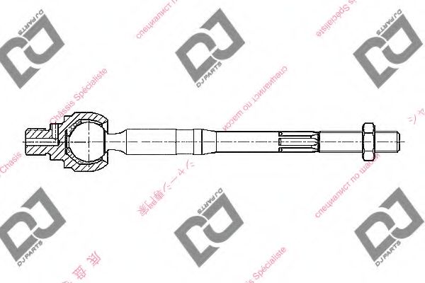 Осевой шарнир, рулевая тяга DJ PARTS DR1312