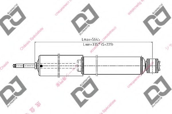 Амортизатор KYB 444199