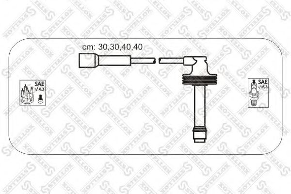 Комплект проводов зажигания STELLOX 10-38185-SX