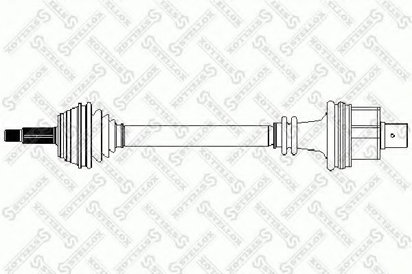 Приводной вал STELLOX 158 1770-SX