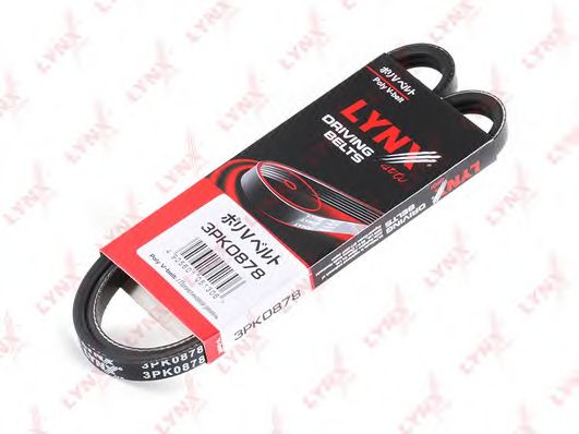 Поликлиновой ремень LYNXauto 3PK0878