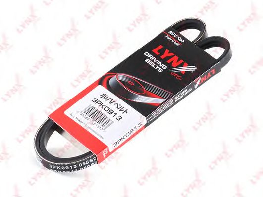Поликлиновой ремень LYNXauto 3PK0913