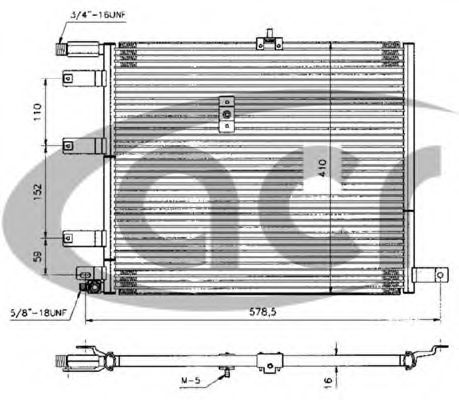 Конденсатор, кондиционер ACR 300259