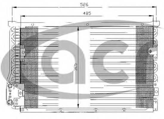 Конденсатор, кондиционер ACR 300288