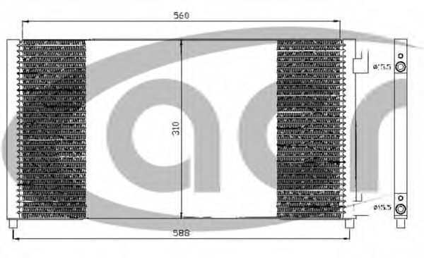 Конденсатор, кондиционер ACR 300503