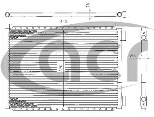 Конденсатор, кондиционер ACR 301014