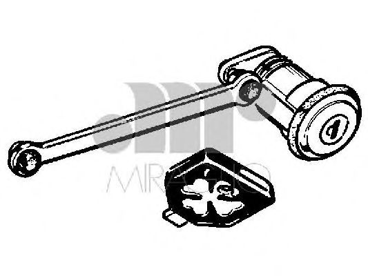 Корпус цилиндра замка MIRAGLIO 80/292