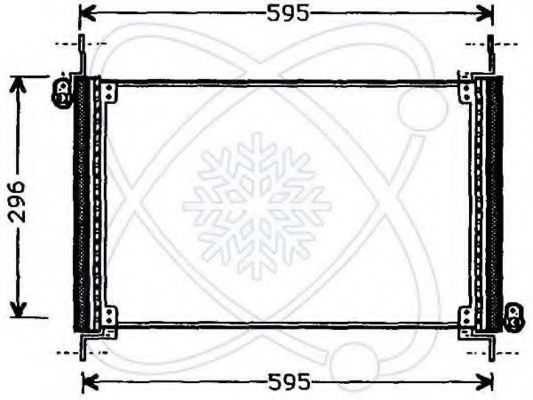 Конденсатор, кондиционер ELECTRO AUTO 30F0031