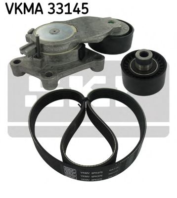 Поликлиновой ременный комплект SKF VKMA 33145