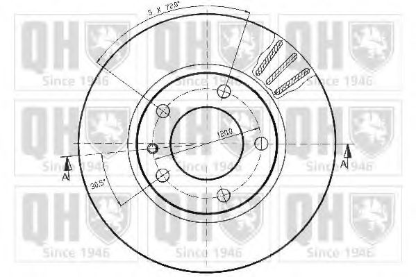Тормозной диск IPI 057