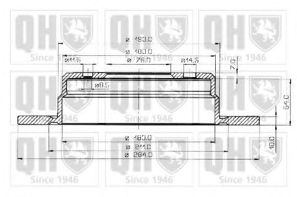 Тормозной диск IPI 193