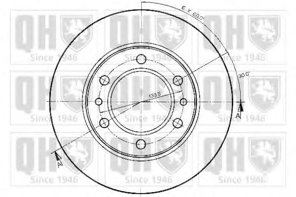 Тормозной диск AE ADT34329