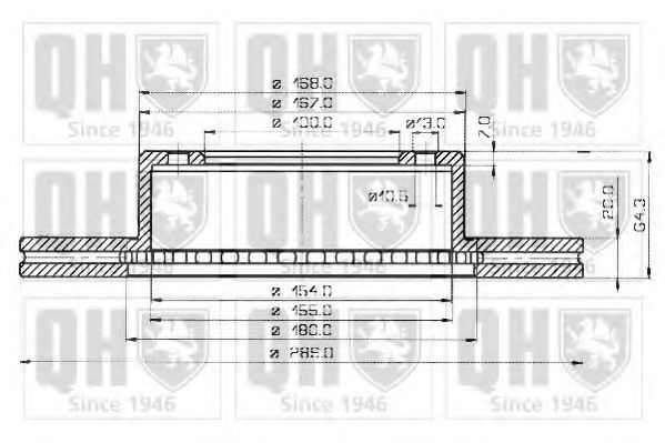 Тормозной диск IPI 159