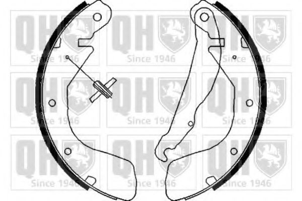 Комплект тормозных колодок QUINTON HAZELL BS840