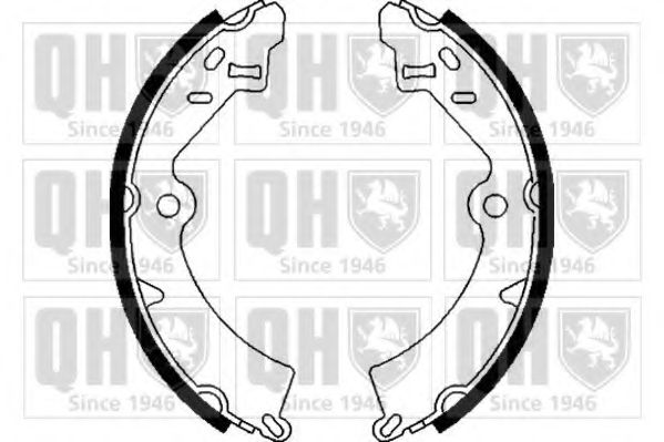 Комплект тормозных колодок QUINTON HAZELL BS847