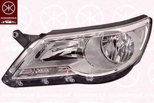 Основная фара KLOKKERHOLM 95480182A1