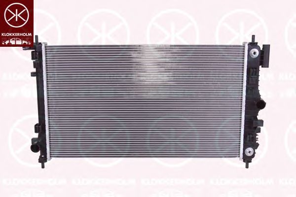 Радиатор, охлаждение двигателя KLOKKERHOLM 5079302472