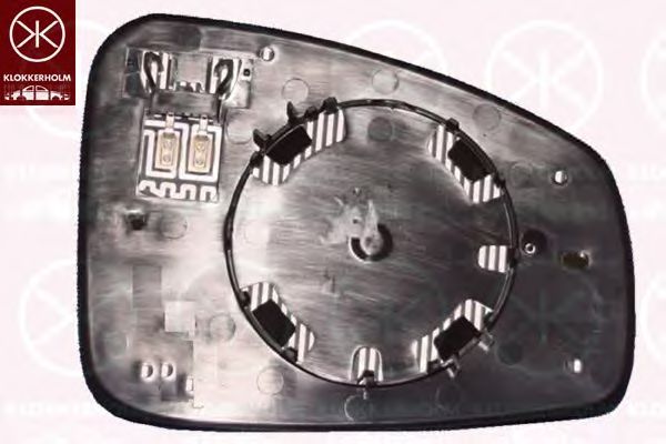 Зеркальное стекло, наружное зеркало KLOKKERHOLM 60431062