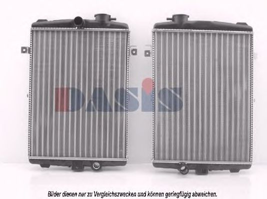 Радиатор, охлаждение двигателя AKS DASIS 01103080