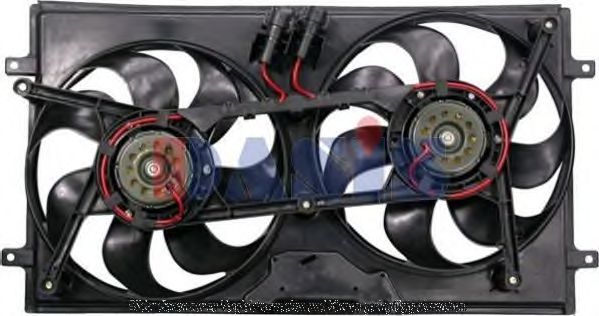 Вентилятор, охлаждение двигателя AKS DASIS 048058N