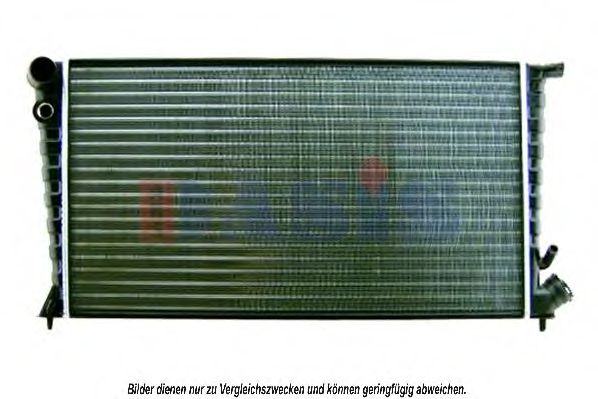 Радиатор, охлаждение двигателя AKS DASIS CNA2151