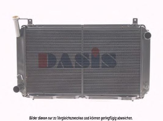 Радиатор, охлаждение двигателя AKS DASIS DN2048