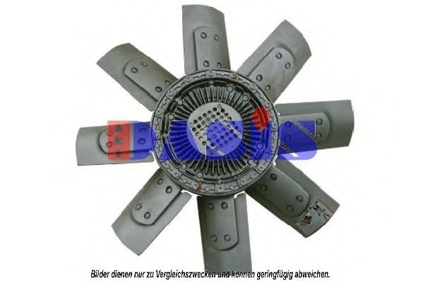 Вентилятор, охлаждение двигателя BEHR HELLA SERVICE 6101639