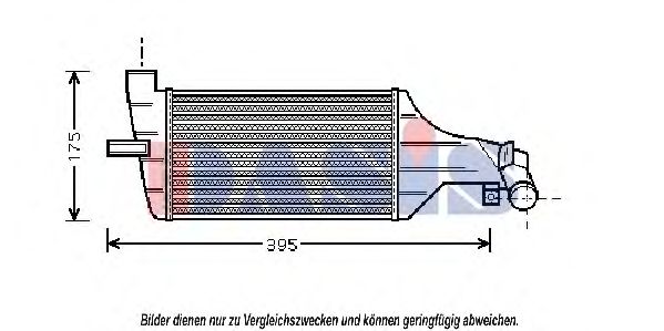 Интеркулер AKS DASIS 157011N