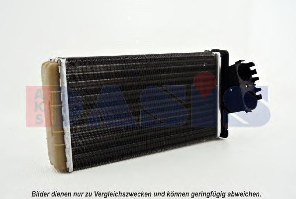 Теплообменник, отопление салона AKS DASIS PEA6228