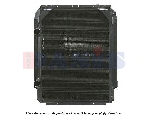 Радиатор, охлаждение двигателя AKS DASIS 4501261