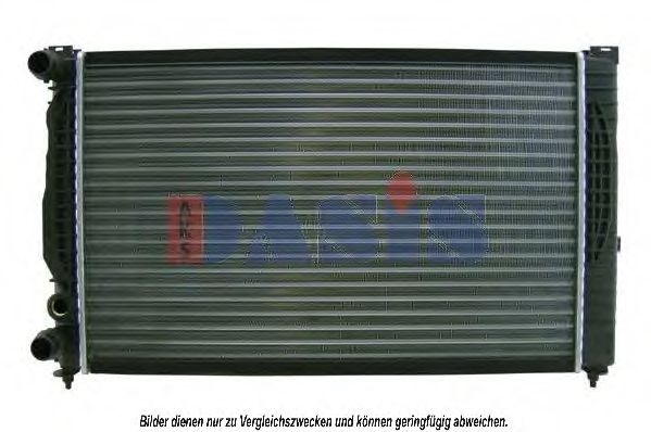 Радиатор, охлаждение двигателя AKS DASIS AIA2123