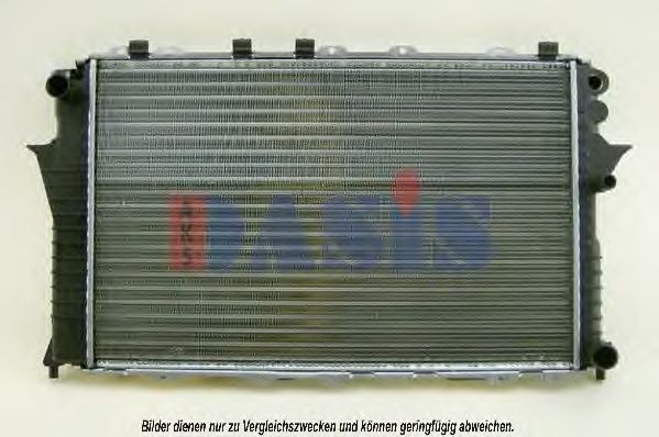 Радиатор, охлаждение двигателя AKS DASIS AIA2081